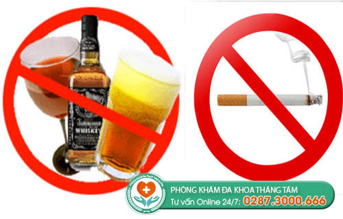 Hình ảnh cấm sử dụng rượu bia, thuốc lá
