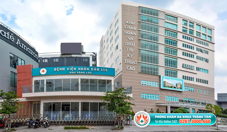 Bệnh viện Nhân Dân 115 - Một trong những cơ sở nam khoa chất lượng TPHCM