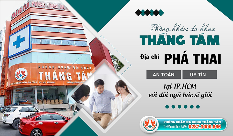 Phòng khám Đa khoa Tháng Tám - Địa chỉ bán thuốc phá thai Bình Chánh uy tín, giá cả phải chăng