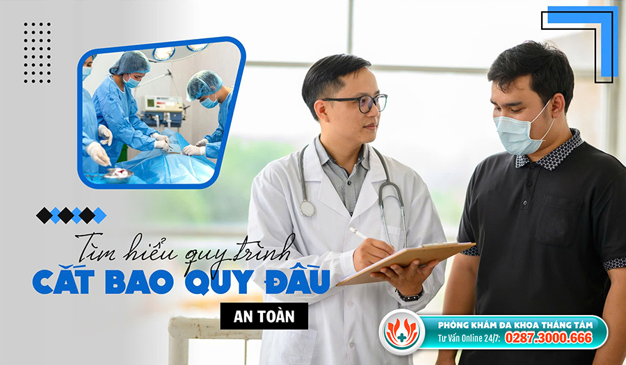 Cắt bao quy đầu đơn giản, nhanh chóng, không ảnh hưởng đến sinh hoạt